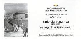 Zadarska stara riva 1950.-1982. u fotografiji Vicka Zaninovića