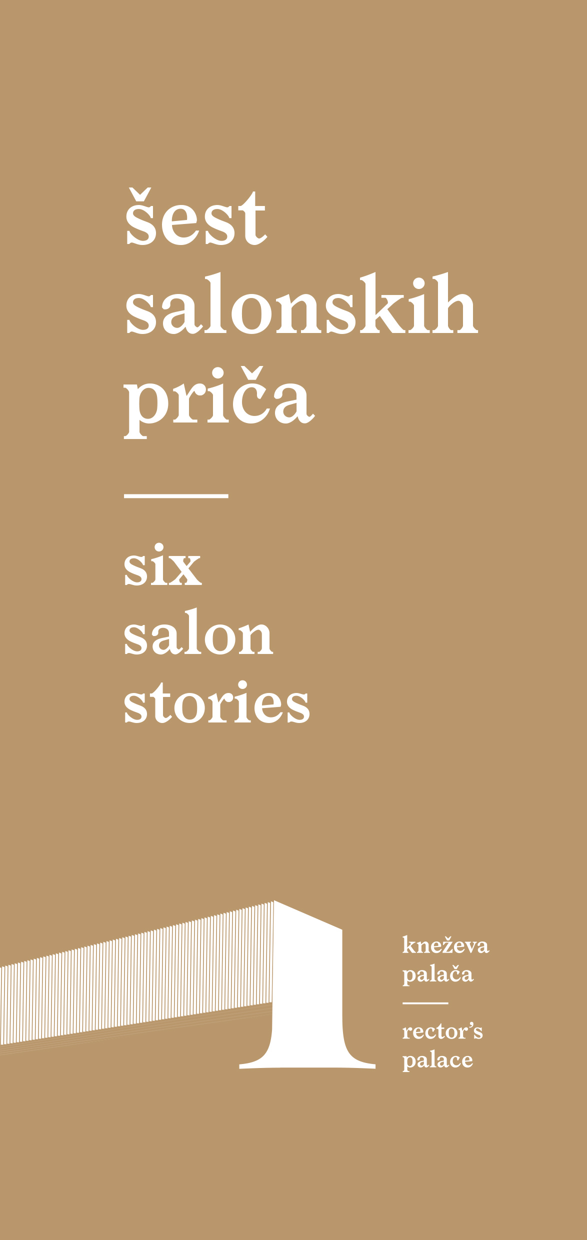 ŠEST SALONSKIH PRIČA, deplijan