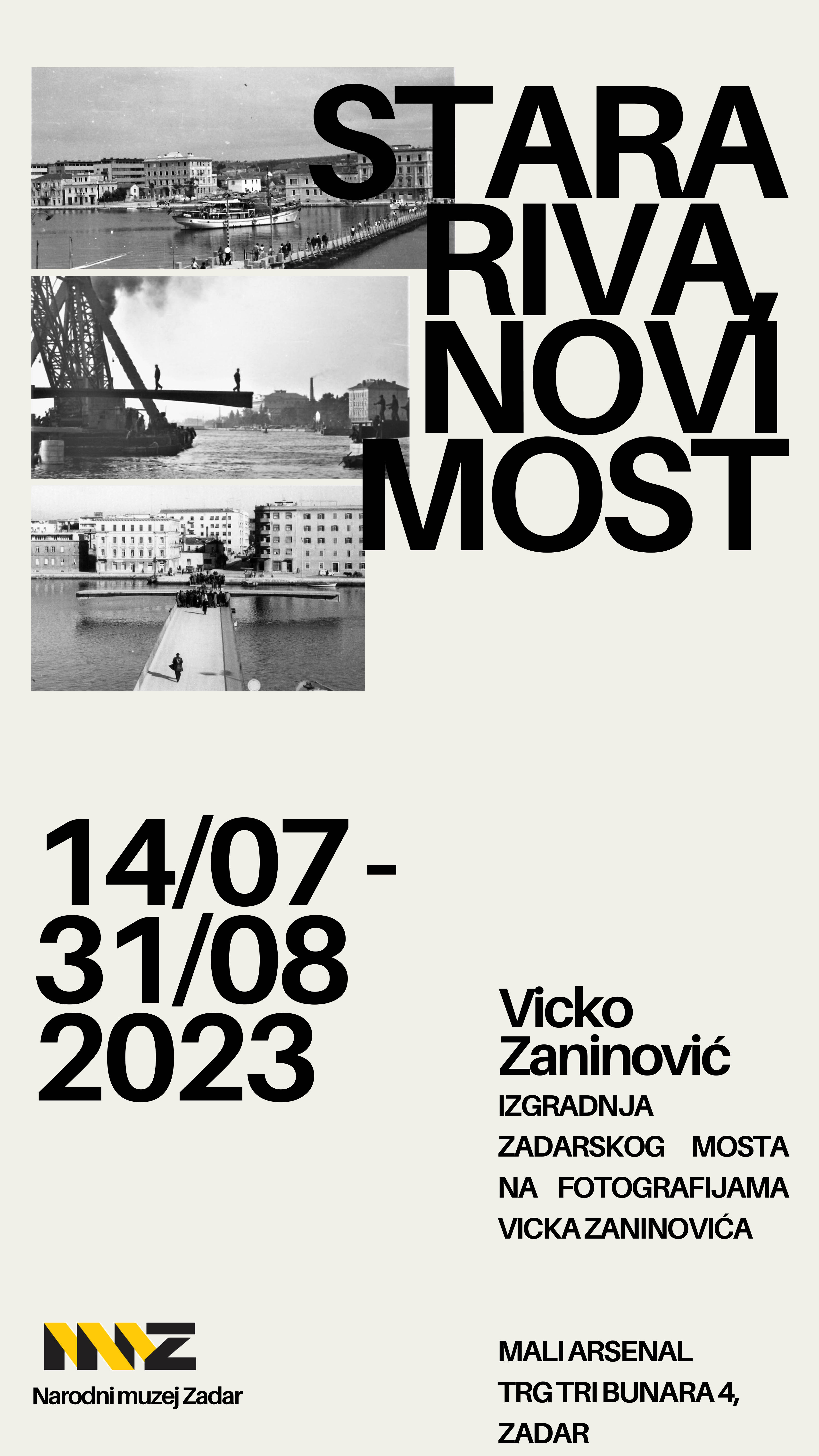 STARA RIVA, NOVI MOST, deplijan