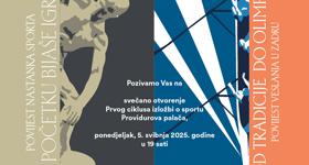 POZIV NA OTVORENJE PRVOG CIKLUSA IZLOŽBI O SPORTU