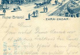 Bauten und Projekte von 1797. bis 1918. in Zadar